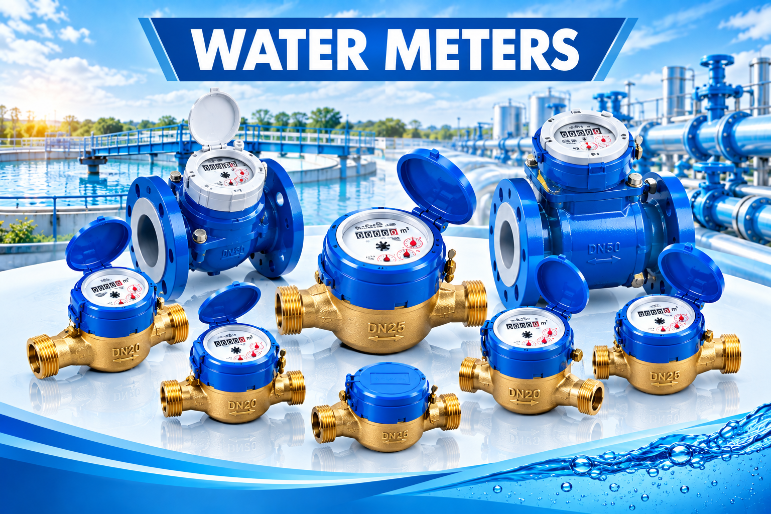Water Meter Suppliers exporters in uae