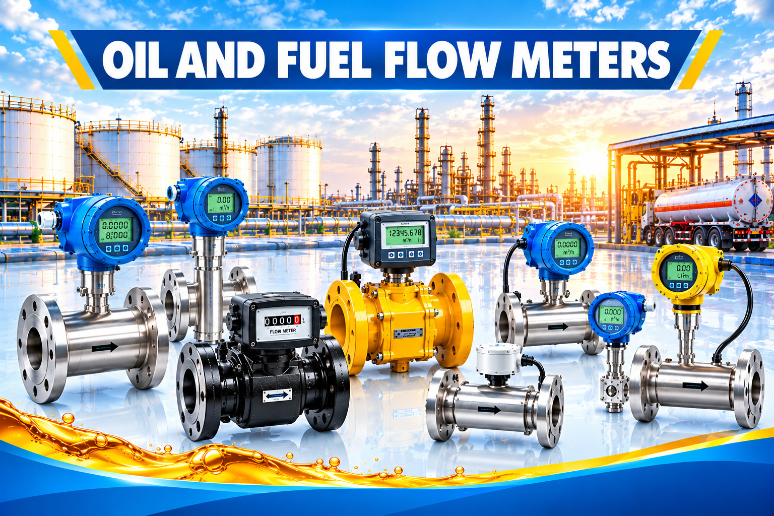 OIL AND FUEL FLOW METERS SUPPLIERS IN UAE