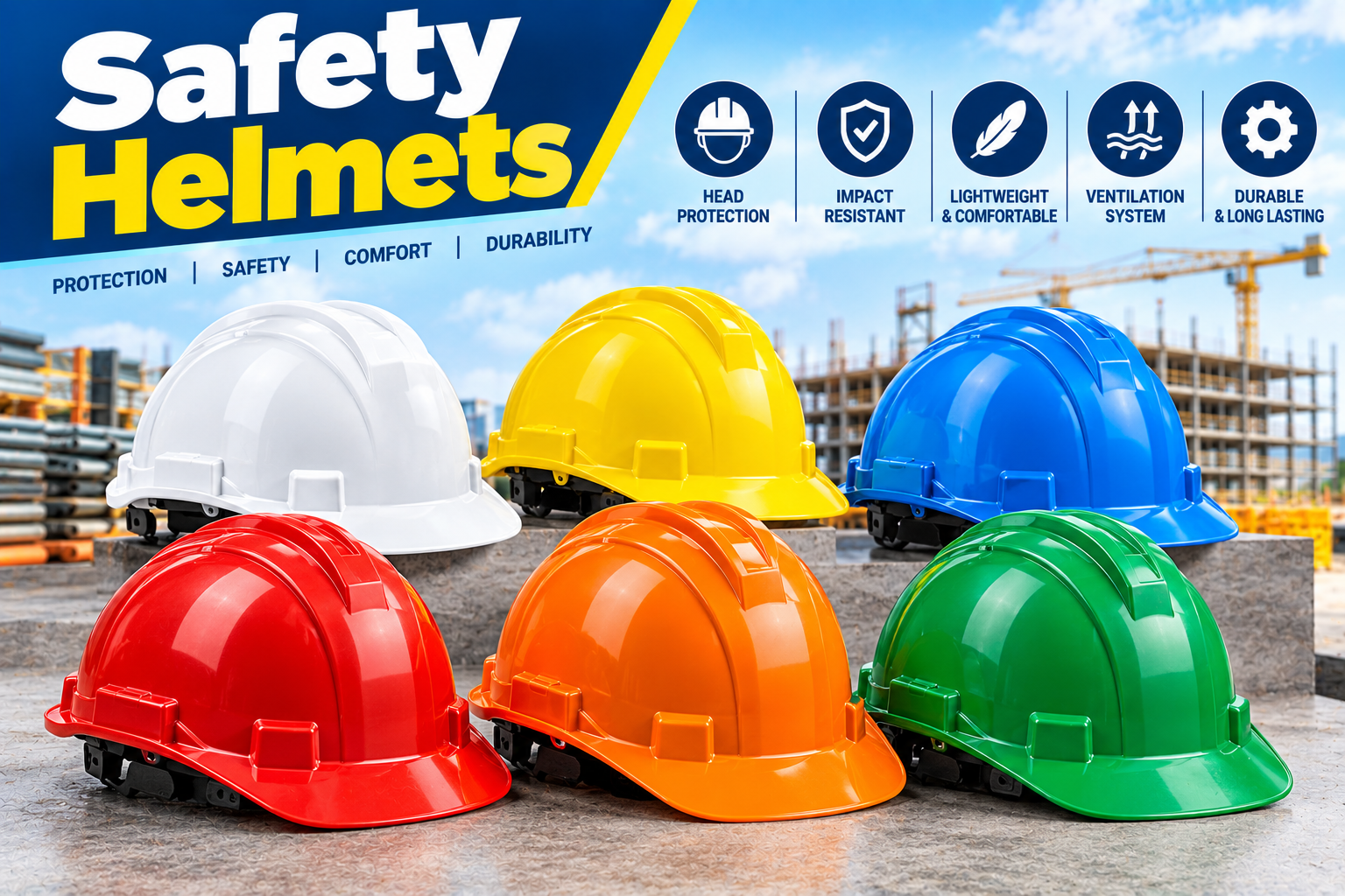 Safety Helmets suppliers stockiest uae