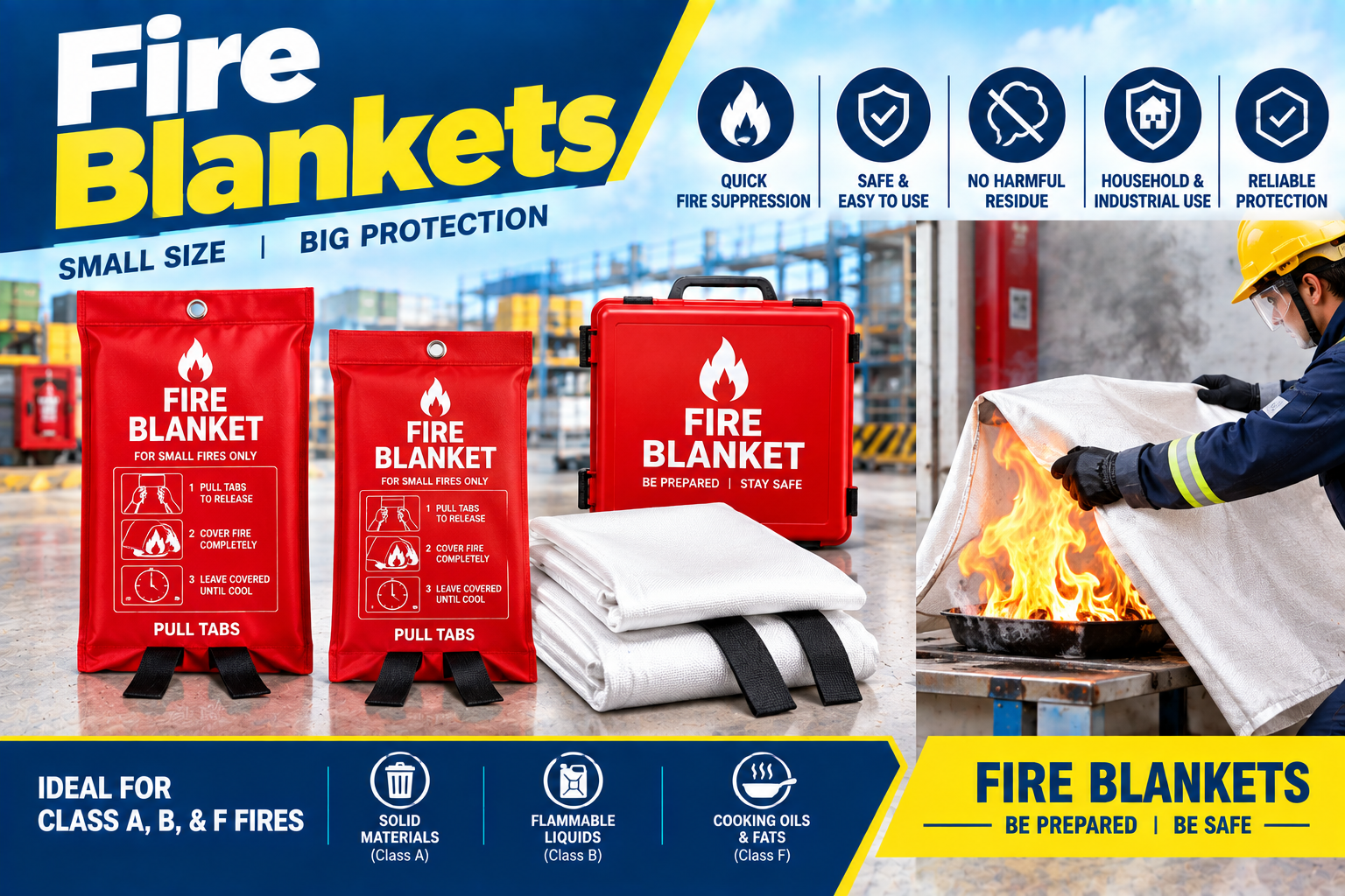 Fire Blankets stockiest suppliers and exporter in uae