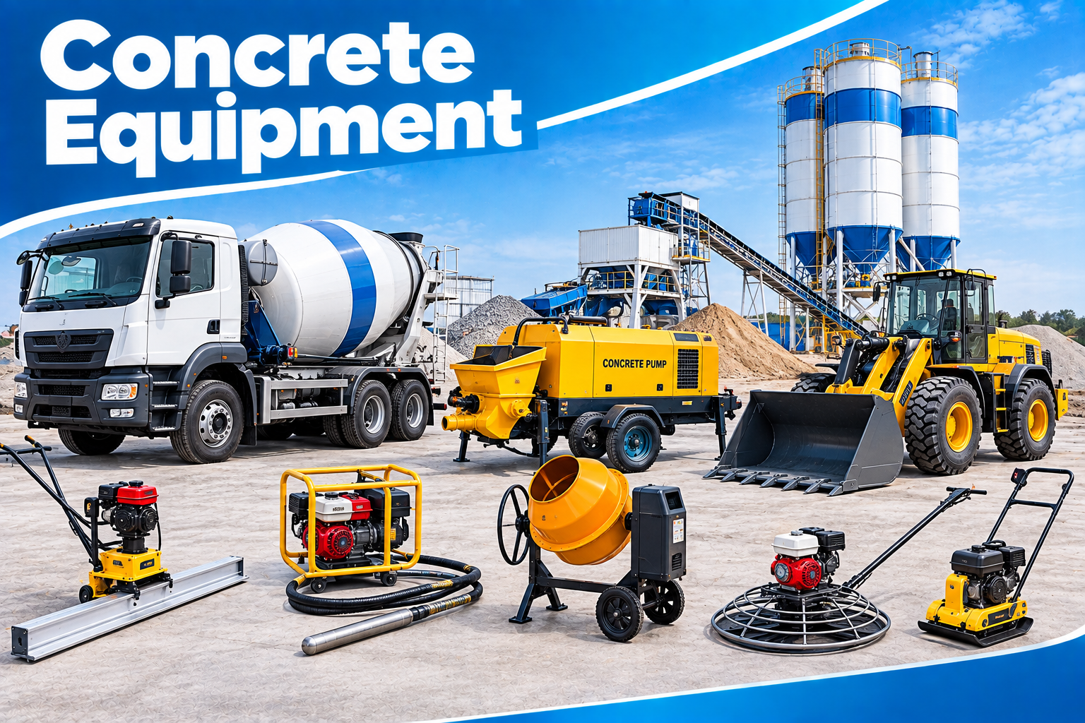 Concrete Equipment exporters and supplier in uae