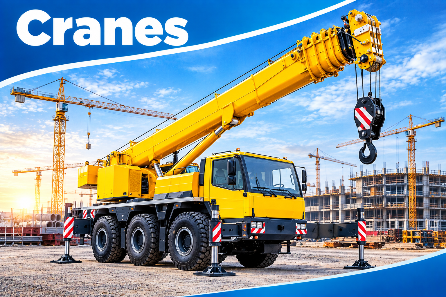 Cranes exporter in uae