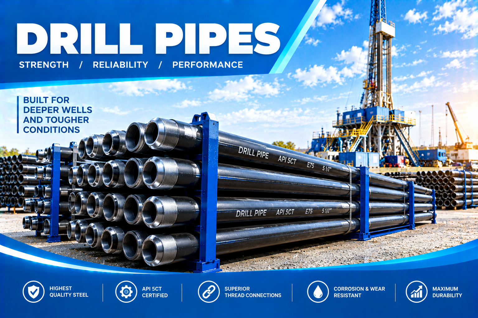 Drill Pipes suppliers in uae