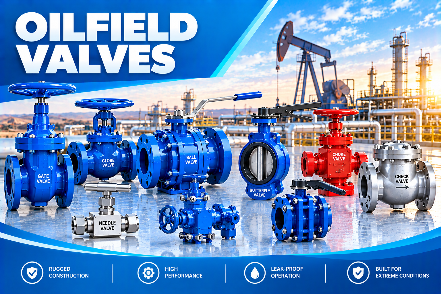 Industrial Oilfield Valve stockiest in uae
