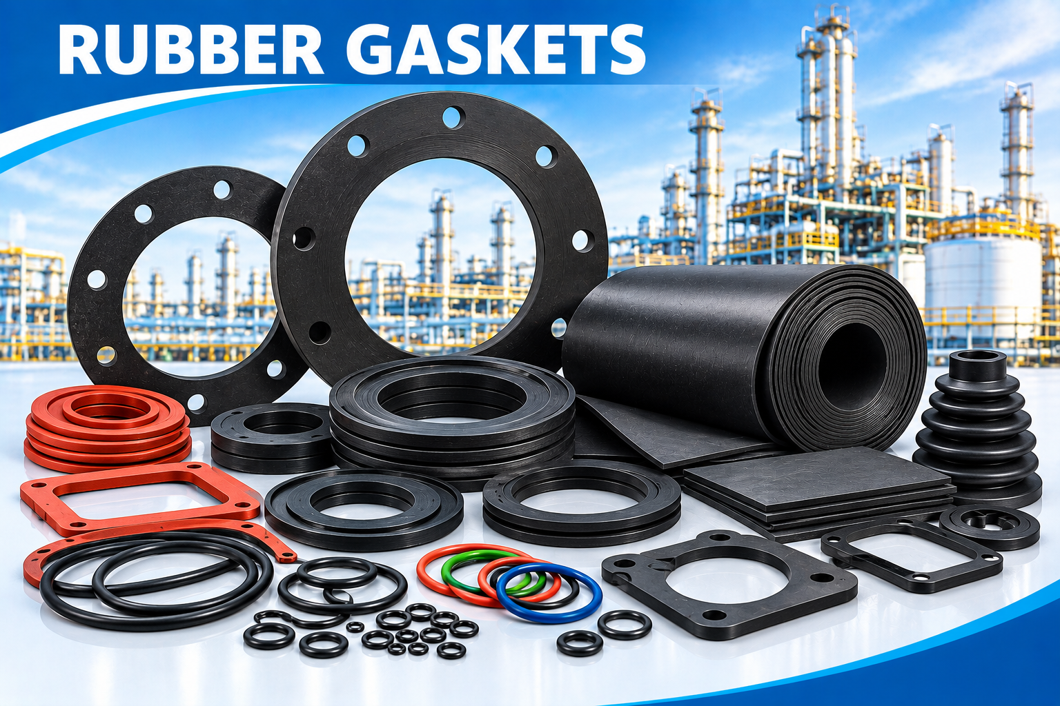 Industrial Rubber Gaskets supplier exporter in uae