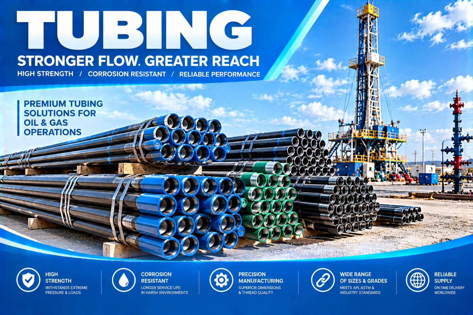 Oil & Gas Tubing supplier and exporter in uae