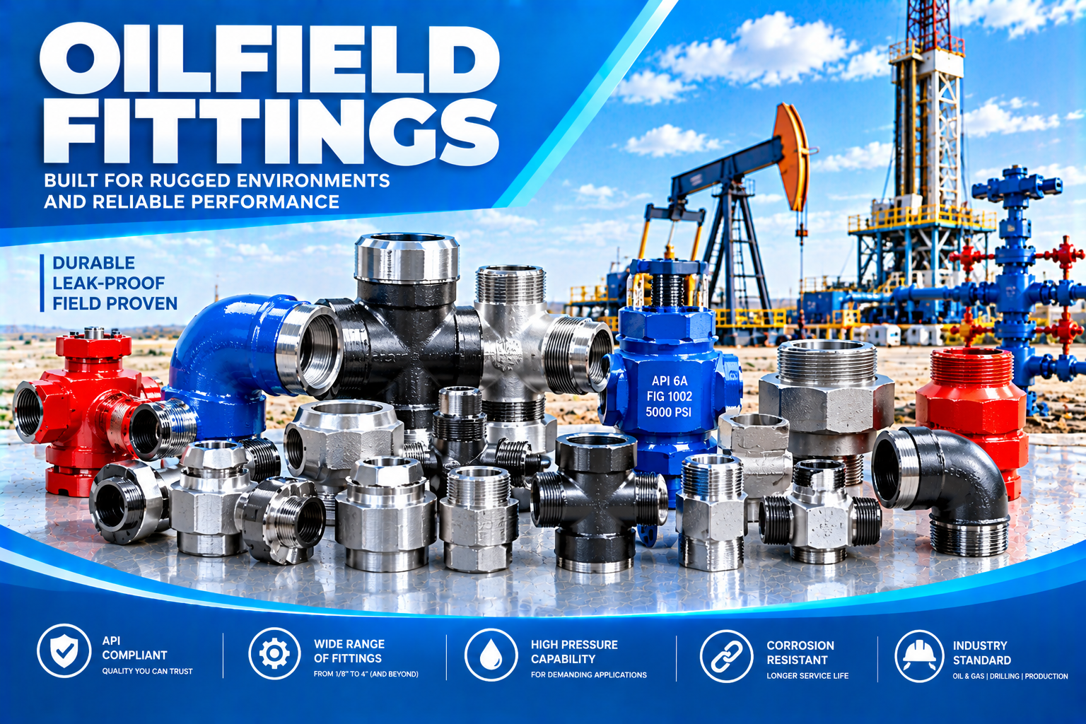 Oilfield Fittings supplier in uae
