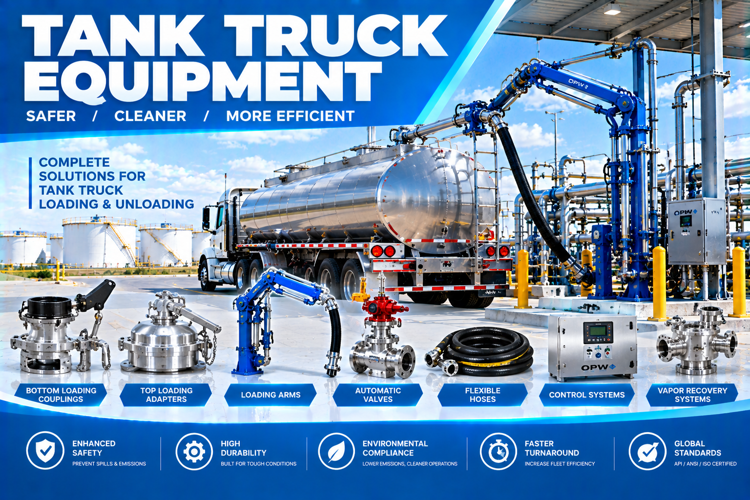 Tank Truck Equipment supplier exporter in uae