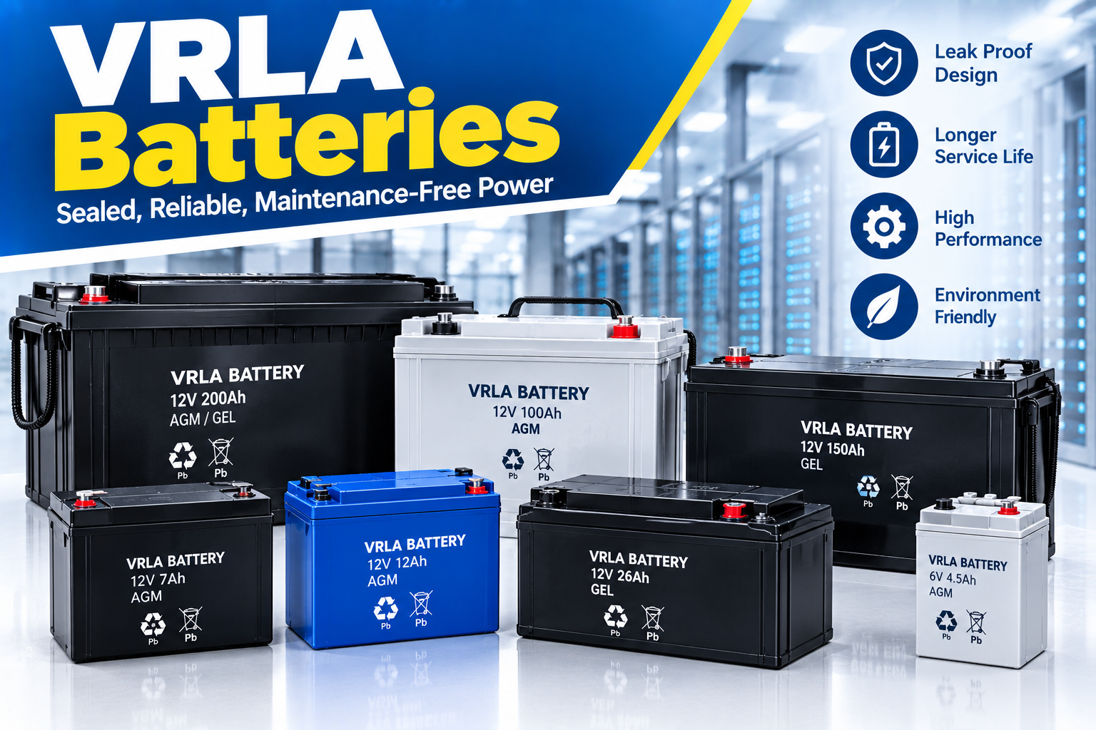 VRLA Batteries supplier stockiest in uae