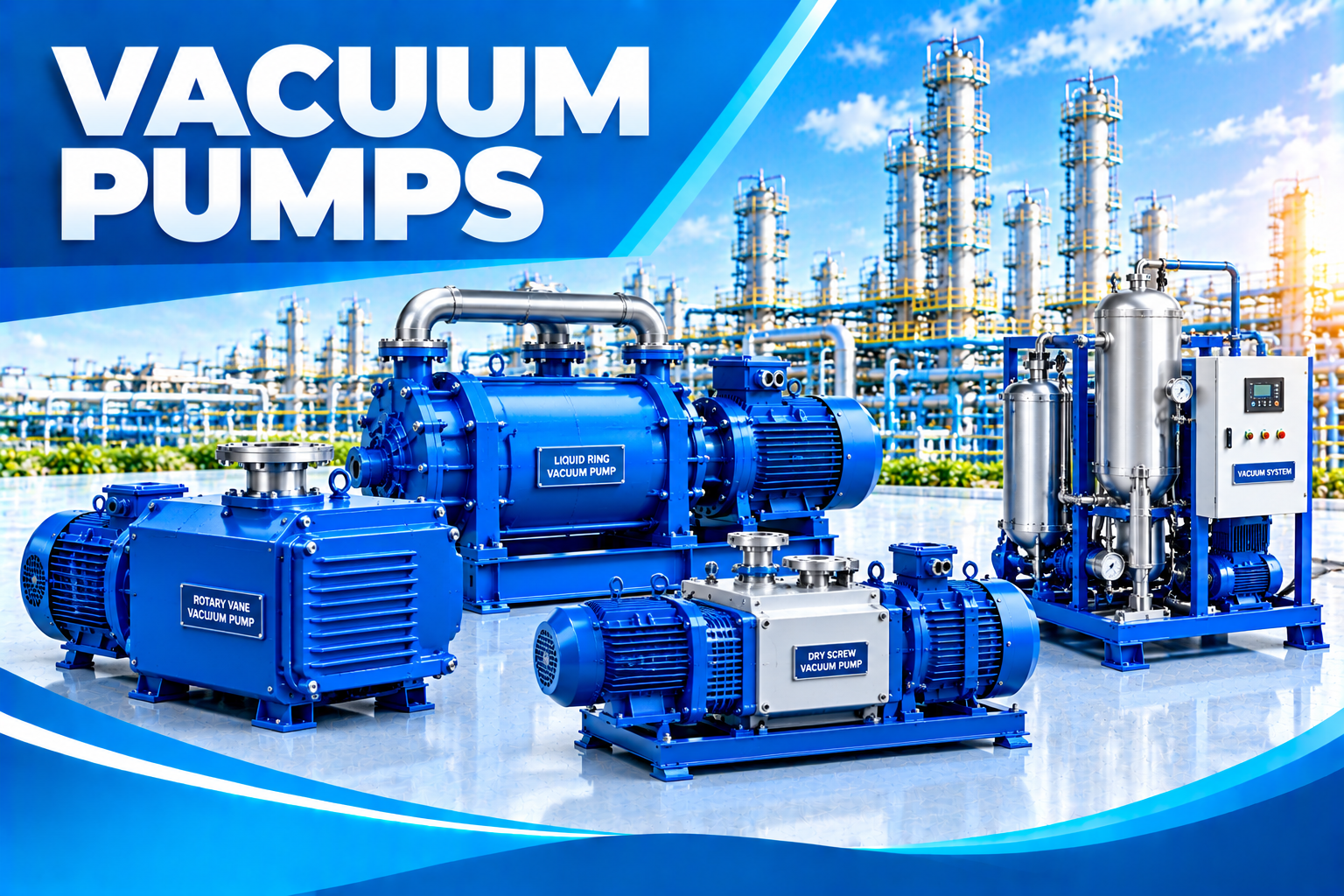 Vacuum Pumps supplier and exporter in uae
